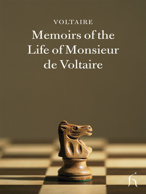 cover image of Memoirs of the Life of Monsieur de Voltaire